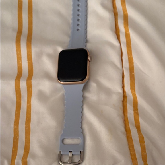 Sleek Smartwawith Sky Blue Band